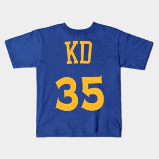 Kevin Anteater 'KD' Nickname Jersey - Golden State Warriors Kids T-Shirt